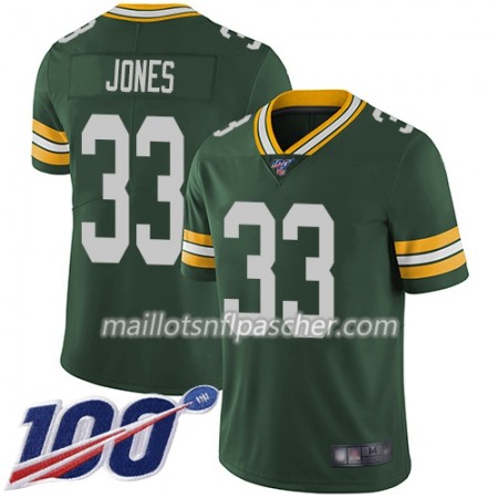 Maillot Green Bay Packers Aaron Jones 33 Nike Vert100th - Homme Maillot Green Bay Packers Aaron Jones 33 Nike Vert100th - Homme